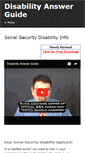 Mobile Screenshot of disabilityforms.com